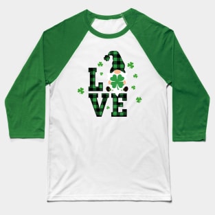 St Patricks Love Baseball T-Shirt